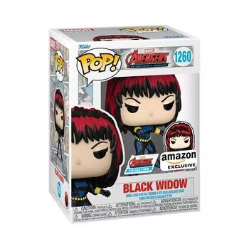 Marvel Figure Avengers 60th Black Widow Funko Marvel Funko Earth Pop! [Entertainment Exclusive]