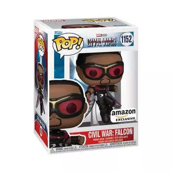 Фигурка Marvel Civil War Falcon Funko Marvel Funko Avengers Pop! [Эксклюзивно для Amazon]