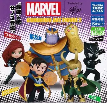 Marvel Gurihiru Art Figure 2 types set [5 (full complete)]