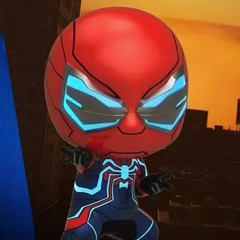 Marvel Hot Toys Человек-паук Cosbaby Velocity Костюм COSB618 Скоростной костюм