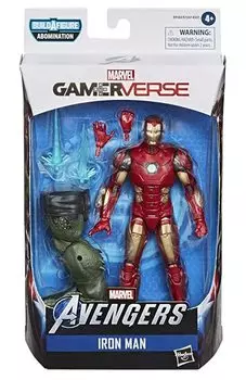 Marvel Legends Gamerverse Мстители Железный Человек Фигурка 6 дюймов красный