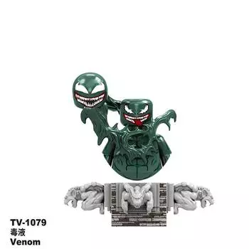 Marvel Legends Карнаж Веном Блоки Кирпичики Анти-Веном Эдди Брок Для Игрушек Подарков Фигурки Экшн Строительные Блоки Для Детей