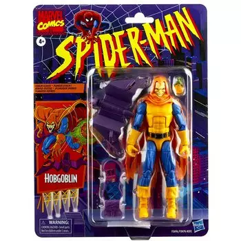 Marvel Legends Retro Package 6 дюймов Фигурка LEGENDS RETRO PACKAGE SERIES 6 дюймов HOBGOBLIN Marvel Legends ML Винтажный Гоблин Человек-паук