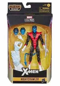 MARVEL Marvel Legends Series Фигурка Ночной Змей E6115 Подлинный продукт X-MEN 6 дюймов