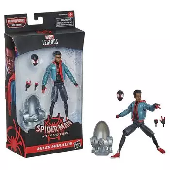 MARVEL Marvel Legends Series Фильм Into the INTO THE Майлз Моралес Фигурка F0253 Подлинный продукт Человек-паук Spider-Verse ЧЕЛОВЕК-ПАУК