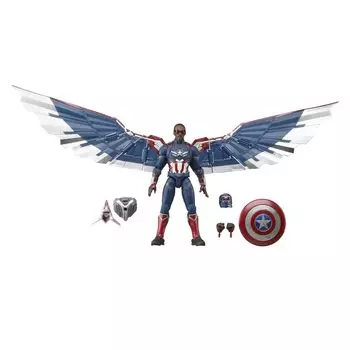 MARVEL Marvel Legends Series Капитан Америка Капитан О дивный новый мир коллекционная фигурка размера люкс G0158 подлинный продукт (Хасбро) Америка