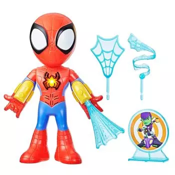 marvel MARVEL Spidey и его удивительные друзья электронный костюм spidey 10 дюймов (25.4cm) размер Фигурки, свет и звук, игрушки для дошкольников, для возраста