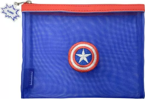 Marvel Mesh Pouch MARVEL POP ICON Captain America [Inlock]