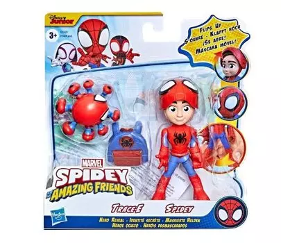 Marvel Spidey Его удивительные друзья Фигурки Супергерой Злодей Трейс E & + (Выберите рисунок) (Спайди и 2-Pack (4-дюймовый)
