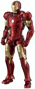 Marvel Studios The Infinity Saga DLX Iron Man Mark 3 [DLX Iron Man Mark 3] масштаб 1/12 окрашенная подвижная фигурка из сплава ABS, ПВХ и цинка