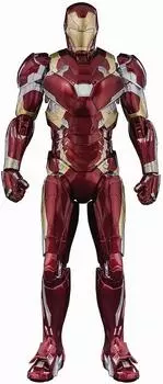 Marvel Studios The Infinity Saga Infinity DLX Iron Man Mark 46 Железный человек Марк масштабная литая окрашенная подвижная фигурка [Marvel Studios Saga] [DLX 46] 1/12