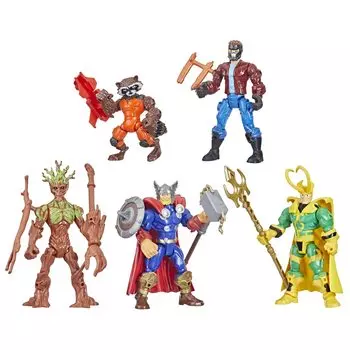 Marvel Super Hero Машер Тор и Стражи Галактики Набор (Эксклюзив Амазонки)