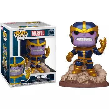 Marvel Thanos Infinity Saga Mtllic 80-е годы. Американский 6-дюймовый поп! Дх