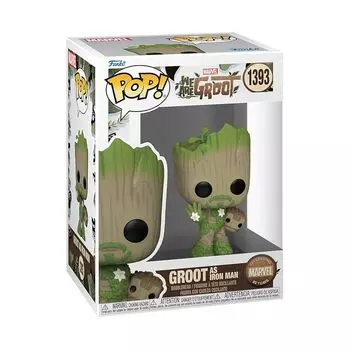 marvel We Are Groot фигурка железного человека Groot Funko Pop! диво: WAG- как Железный Человек funko