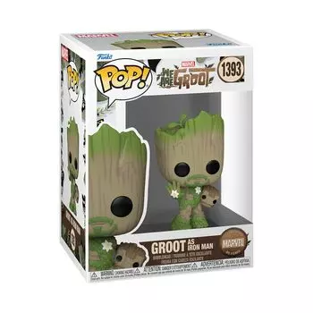 Marvel We Are Groot Groot Фигурка Железного человека Funko Groot в образе Железного человека Funko Pop! Marvel WAG-