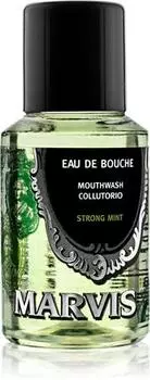 Marvis Strong Mint bain de bouche pour une haleine frache longue dure TU прозрачный