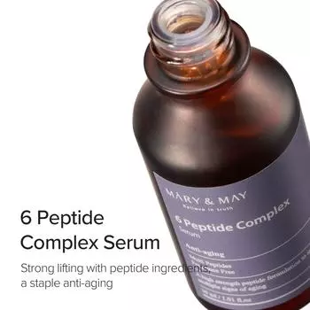Mary&May 6 Peptide Complex Serum 30ml AUTHENTIC STORE