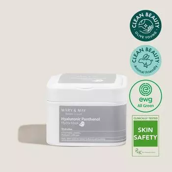 Mary&May Hyaluronic Panthenol Hydra Mask 30ea AUTHENTIC STORE