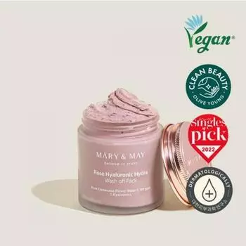 Mary May Rose Hyaluronic Hydra Wash Off Pack 125г