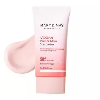 [Mary&May] Vegan Primer Солнцезащитный крем SPF 50+ PA++++ 50мл