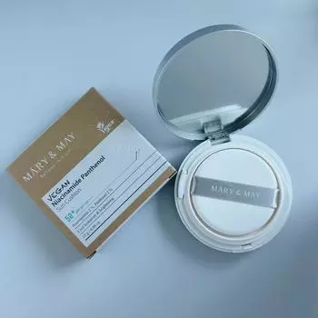 MARY & MAY - ВЕГАНСКИЙ НИАЦИНАМИД ПАНТЕНОЛ СОЛНЕЧНАЯ ПОДУШКА 25г