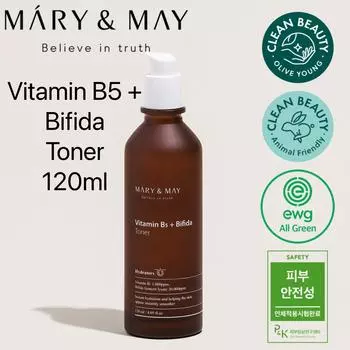 Mary&May Витамин B5 + тоник для бифиды 120 мл 120ml