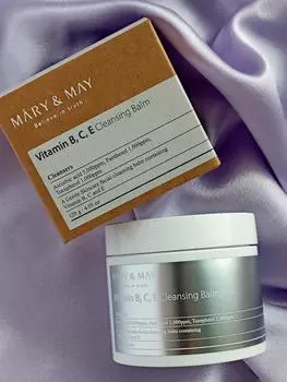 Mary&May Витамин BCE Очищающий бальзам, Очищающее средство, KBeauty, Корейская косметика, пробник