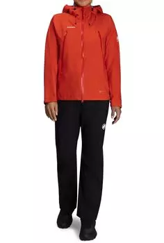 Masao Light AF Women mammut [Mammut] Rain-Suit 1010-31360 red-black