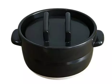 Масашичи Шотэн Дайниппон Камошика Догу Магазин риса, 2 чашки [Накагава] чёрный