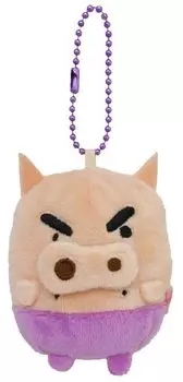 Mascot Crayon with ball chain Beanbag Mascot Kids x W6 x [Unique] Shin-chan CS-0088C Approx. H6.5 D5.6cm