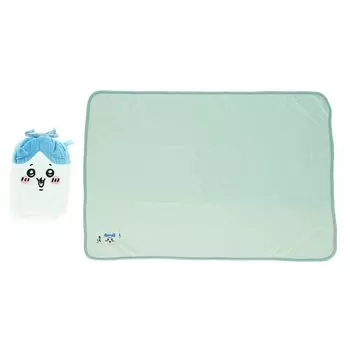 Одеяло Mascot Drawstring 0775038400 24 Hachiware Приблизительно В70 x Ш100 см, когда ноги приблизительно В22 x Ш15 x Г15 см и одеяло [Marushin] сложены