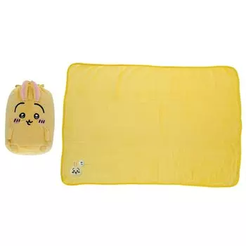 Mascot drawstring blanket 0775038500 25 rabbits Approximately H70 x W100cm When Approximately H22 x W15 x D15cm legs and [Marushin] Blanket stored