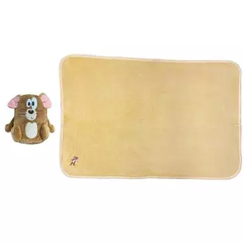 Mascot Drawstring Blanket 4105055400 15 Jerry Approximately H70 x W100cm When Approximately H22 x W15 x D15cm legs and [Marushin] Blanket stored