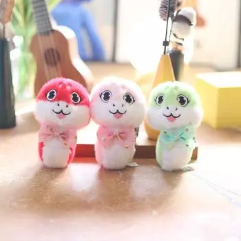 Талисман Подвеска Плюшевая Игрушка Кукла Мультяшная Длинная Сумка Жук Подвеска для Ключей Кукла Кукла 15 cm.