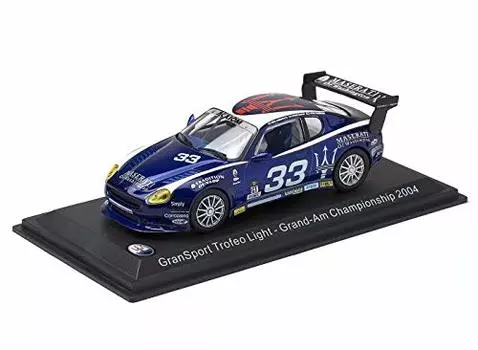 Maserati Gransport Trofeo Light Grand Am Championship 2004 Gransport Trofeo Light Grand Am Championship Blue Mini Car Оригинальная версия с 1/43 (случай