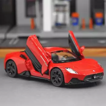 Maserati MC20 Supercar 5 дюймов металлический автомобиль симулятор изысканный литой игрушечный автомобиль RMZ city 1:36 моделей из сплава, подарки для детей