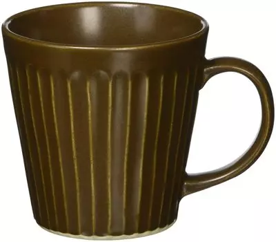 Mashiko Ware Mug Brown SHINOGI TS-10