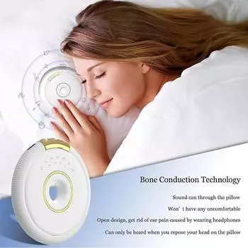 Машина белого шума костной проводимости для сна с перезаряжаемым таймером Bluetooth5.0