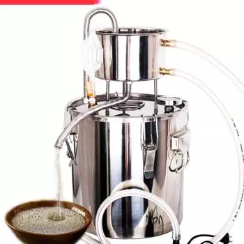 Машина для брожения и дистилляции вина и зерновых напитков из нержавеющей стали Hydrosol Machine, 8K stainless steel, 12 liters