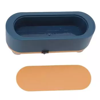 Машина для чистки часов ABS Мини Портативный Электрический очиститель ювелирных изделий для домашнего офиса синий