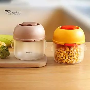 Машина для чистки кукурузных зерен с безопасной ручкой для чаши, быстрый инструмент для резки кукурузы, чистые срезы, операция скручивания, устройство для удаления кукурузных зерен для салатов жёлтый