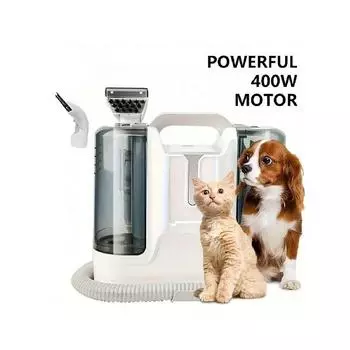 Машина для чистки тканей, пылесос для чистки диванов, матрасов, домашних животных, глубокая и мощная машина для чистки диванов и сидений, ковров, занавесок, матрасов US Plug белый