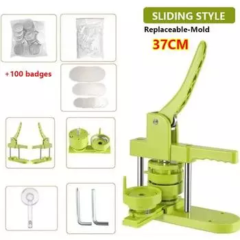 Машина для изготовления икон, пуговицы разных размеров, 37 мм 37mm