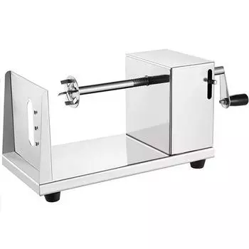 Машина для изготовления картофельных чипсов из нержавеющей стали с ручным приводом