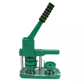 Машина для изготовления кнопок 44 мм, 100 комплектов, самодельные значки, машина для прессования кнопок, портативность с защитой