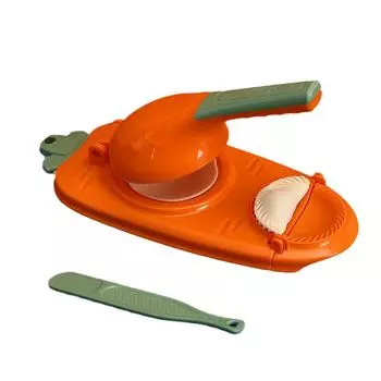 Машина для изготовления пельменей, автоматический пресс, обертка для пельменей, Jiaozi, кухонные инструменты для прессования, гаджеты E1D5 жёлтый