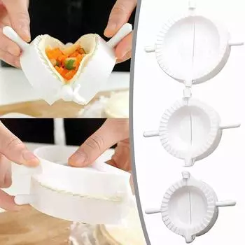 Машина для изготовления пельменей, пресс-машина для лапши, форма для мясного пирога, кухонный инструмент для изготовления пельменей One Size белый