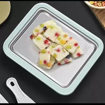 Машина для изготовления тарелок для мороженого, кухонная утварь, пищевой материал из нержавеющей стали, прочная машина для йогурта для белый