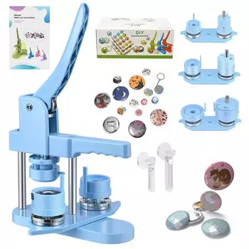 Машина для изготовления значков на банках Машина для изготовления значков на банках 25 мм, 32 мм, 58 мм, 3 размера, новый тип магнитной адсорбции Машина для изготовления значков на банках Новая магнитная