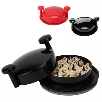 Машина для измельчения лучше, чем когти медведя, измельчитель мяса для тушеной свинины, говядины, вареной курицы, овощей, кухонный инструмент, мясорубки красный